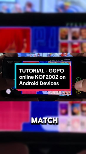 Tutorial de GGPO: Instala y corre KOF2002 en Android