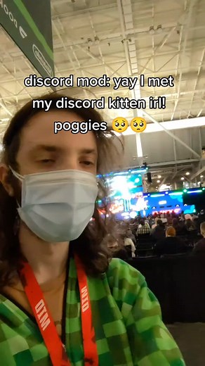 PAX East Meetup with My Discord Kitten | Discord Mod Meme Template