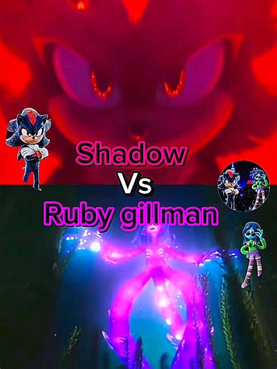 Shadow vs Ruby gillman Edit #edit #capcut