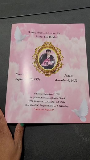 first time making a obituary #blackgirlfollowtrain #jmariedesignz #obituary