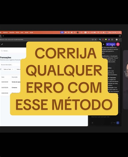 Pare de ter problemas com erros de Supabase, agora você vai aprender a corrigir erros dos aplicativos criados com IA (inteligência artificial). #fyp #app #inteligenciaartificial