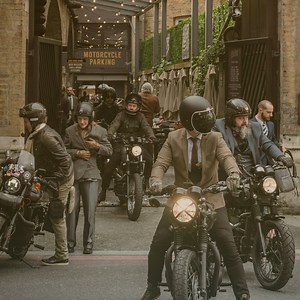 4 weeks till you can dapper up in your Sunday best and join us on the 22nd of May 2022 in over 100 countries around the world. Thank you to everyone who has already registered and donated so far for men's health! Register at gentlemansride.com | The Distinguished Gentleman's Ride