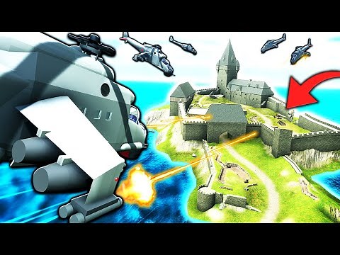 WW3 CASTLE SIEGE in Ravenfield COLD WAR