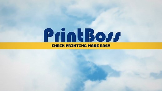 Secure Check Printing with PrintBoss