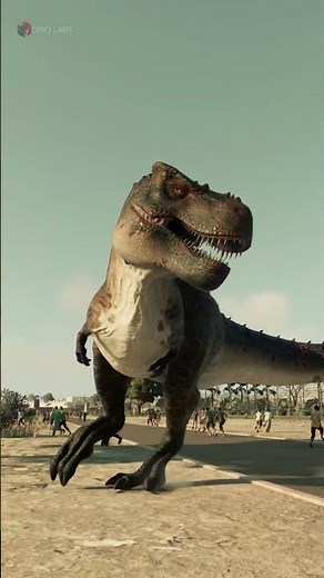 The graceful turning of a Tarbosaurus - Jurassic World Evolution 2 Cretaceous Predator Pack