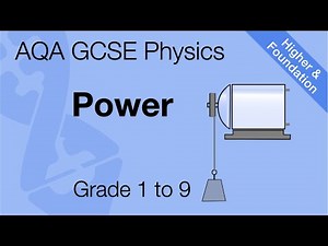 AQA GCSE Physics: Power Explained | Equation and Examples for Grades 1–9