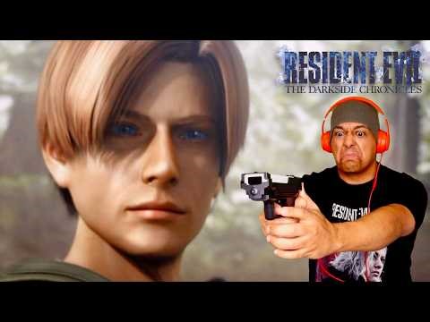 I NEVER PLAYED THIS RESIDENT EVIL GAME!! WHY LEON LOOKIN LIKE THIS??