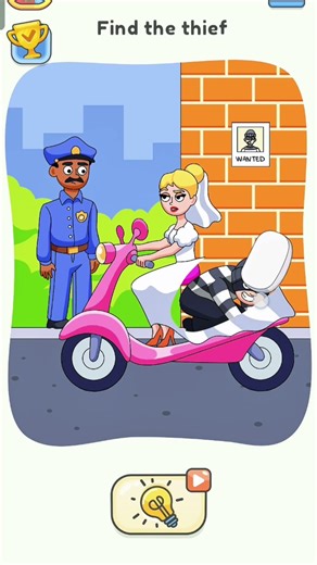 Dop5 (Delete One Part) Level-12 Find the thief #shortsfeed #shorts #viralshorts @yt_gamers_7