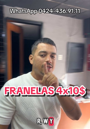 Franelas de Algodón a Buen Precio en Carabobo