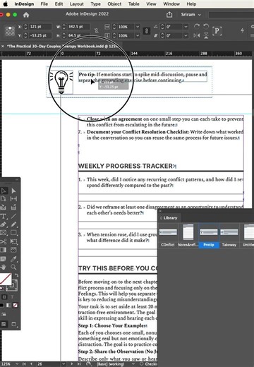 indesign book formatting tips