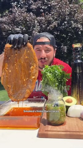 The Ultimate Smoked Tequila Chimichurri Steak Taco Recipe