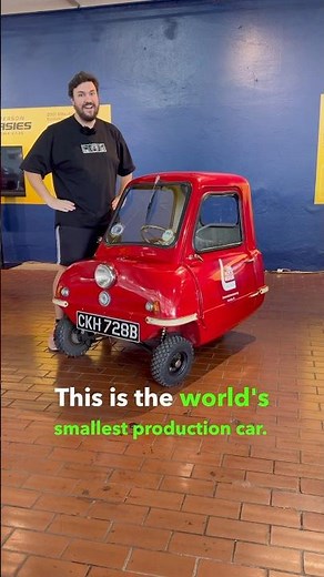 Peel P50: World’s SMALLEST Car!!!