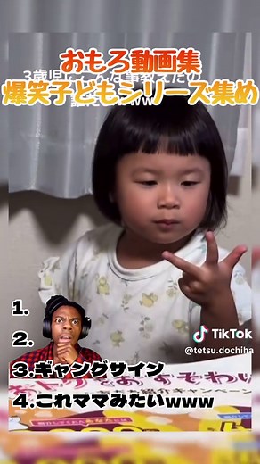 子どもシリーズのおもしろ動画集