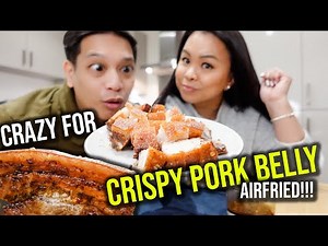 Air Fried CRISPY LECHON PORK BELLY *NO OIL* | ULTIMATE Air Fryer Recipe
