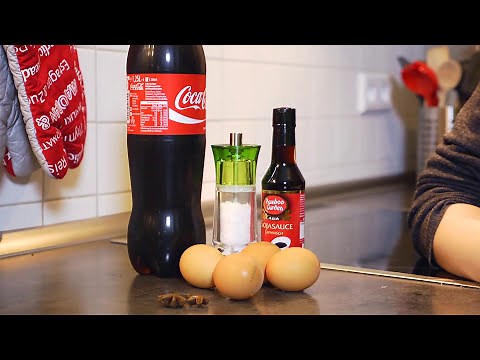 Rezept: Chinesisches Sol Ei mit Cola (Soja Cola Ei)