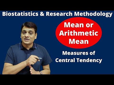 Part 4: Mean | Arithmetic Mean | For Individual, Discrete & Continuous Series | Biostatistics & RM