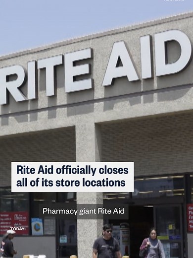 Rite Aid Closes All Stores After Bankruptcy Filing