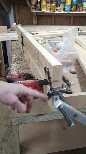 Make Your Own 4 Way Pressure Clamps Sams Wood Creations #Shorts