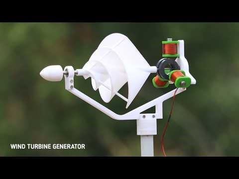 Making Wind Turbine Generator from Coils