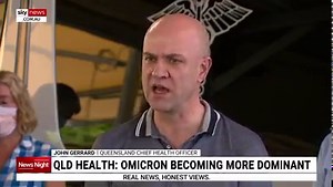 New information suggests the Omicron strain could become a dominant strain in Queensland, according to health authorities. Watch the full episode at www.skynews.com.au/flash | Sky News Australia