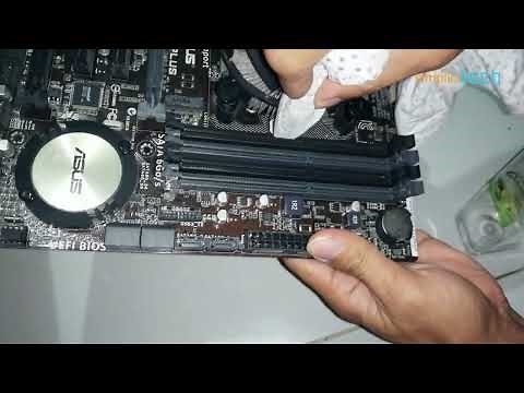 Cleaning RAM and Motherboard Slot Pins | Pag-lilinis ng Slot Pins at RAM Card ng Motherboard