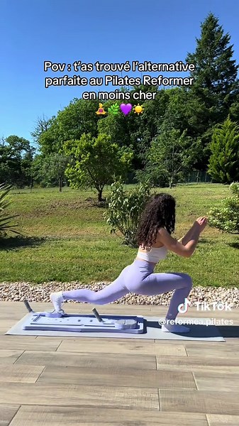 Le lien est en bio 😍🌸 #pilates #pilatesreformer #glowup #fitness #pilatesalamaison #pilatesboard #transformation #pilatesworkout #pilatesgirl