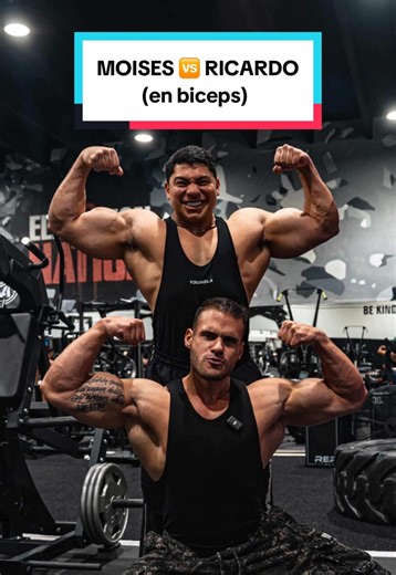 ¿Quién gana? Moisés vs Ricardo en un desafío de bíceps
