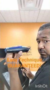 How to hold your clippers when cutting the back of your head.| Effective Technique #barber #haircut