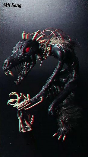 [Handmade Model]SCP-1991 - Cybernetically Enhanced Mammalian/SCP Foundation