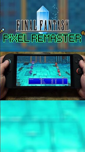 Final Fantasy Pixel Remaster Nintendo Switch 2 Gameplay