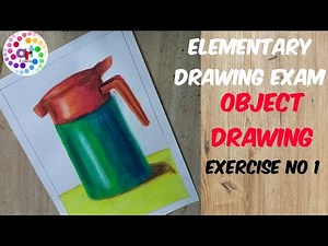 How To Prepare For Elementary Drawing Grade Exam - Object Drawing [Daily Exercise No 1]