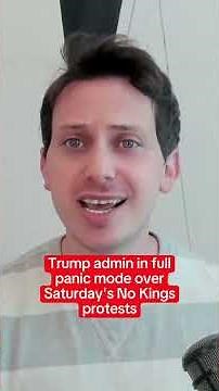 Trump Admin in FULL PANIC over NO KINGS Protests