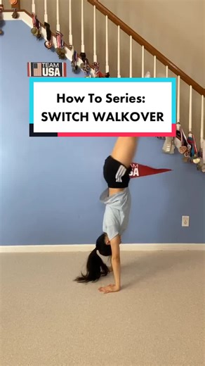 Mastering Rhythmic Gymnastics: Switch Front Walkover Tutorial