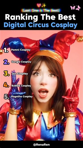 Ranking The Best Digital Circus Cosplay! 🎪 (No 1 is insane! 🤯)
