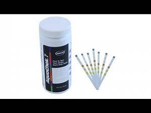 7-in-1 Chlorine Test Strips | Aquachek 551236