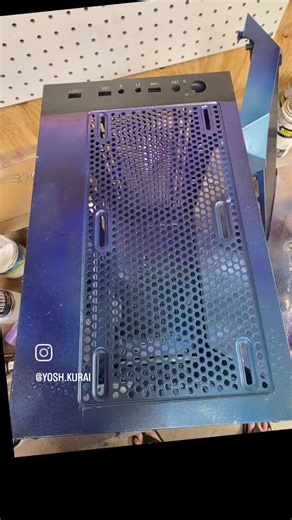 I managed to finally get a decent airbrush! I don't even know how long it took me to get my new pc case for my custom build painted. Better part of the day at least. I'm happy with it so far. I'm thinking about adding some glow in the dark details. Leave me a comment on your ideas! #custompc #custompaintedpccase #airbrushart #ethereal #galaxycolors #aurapccase #custompc #caseart