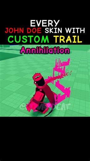 Every John Doe Skin with Custom Trail (Natural Malevolence) | Forsaken