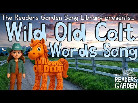 🎵 The Wild Old Colt Words Song 🐴 | Closed Syllable Exceptions | Phonics