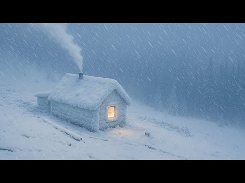 I Survived Off Grid in a Deadly Blizzard | Trapped Inside an Abandoned Mountain Cabin