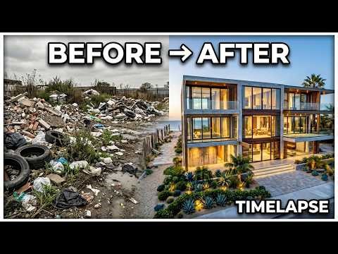 4 Epic House Builds: Foundation to Final Reveal | Silent Satisfying Timelapse