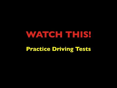 Watch This | Practice Driving Tests