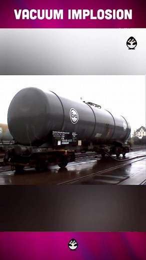 TANKER IMPLOSION IS STUNNING #tanker #vacuum #implosion #howitsmade #foryourpage #realpenguin #realpenguinofficial