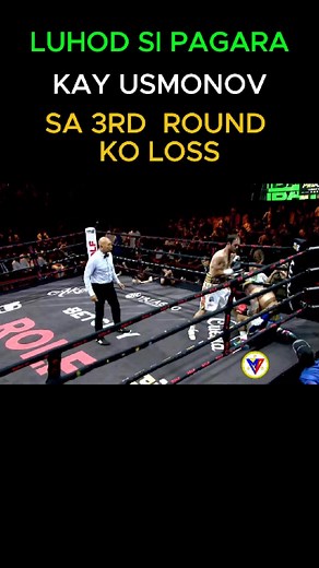 Pagara vs Usmonov -- Luhod si Pagara sa third round KO loss | MD Boxing Channel