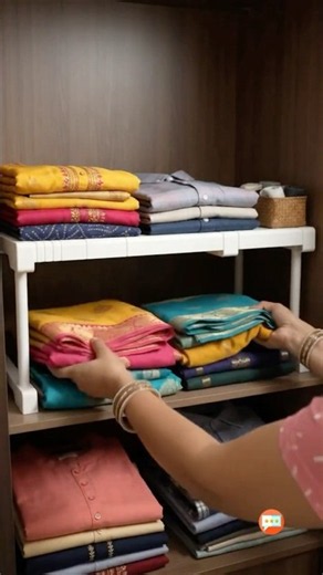 Expandable Cabinet Storage Shelf: Best Space Saving Hack #storageshelf #spacesaving #homehacks