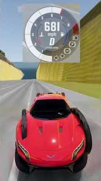 Can a CHEAT CAR Outrun a 100MPH Flood? #shorts #beamngdrive