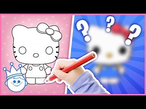Easy drawing Hello Kitty Funko Pop!