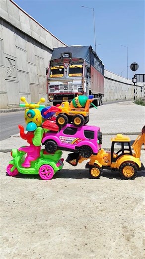 Remote Control Jcb And Dumper Truck Unboxing And Testing Short Video ||