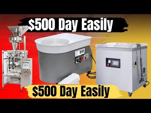 20 Business Machines to buy to make money at Home