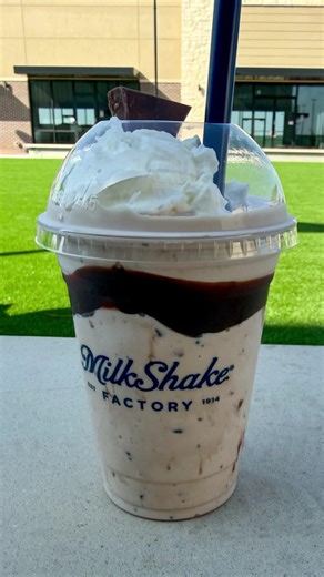 If you’ve been following me any length of time, you know I love a good dessert shop. There is a brand new spot, Milkshake Factory located in the Elyson subdivision. My crew and I stopped in to check out all that Milkshake Factory had to offer. Here’s what we tried: * Our son had a Milk chocolate cake pop * My husband had the Raspberry milkshake. The milk/ice cream ratio was off. Which made the consistency of the milkshake weird. * Our daughter had the Cookie brownie milkshake, superb! Consistenc