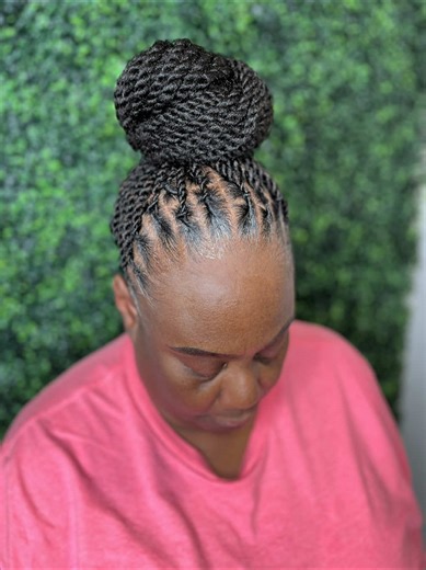 Creative Styles for Short Locs: Extended Two-Strand Twists